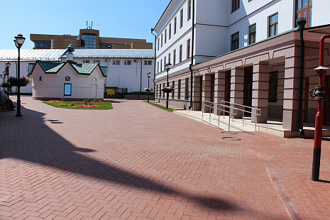 Объект из Клинкерная брусчатка ЛСР Клинкер тротуарный красный "Лондон" классик